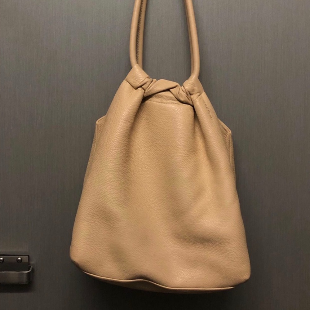 Jil Sander Tan Leather Bag